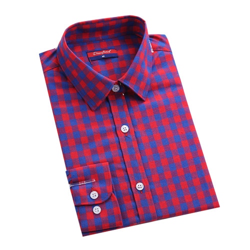 Dioufond Women Summer Blouses Vintage Floral Blouse Long Sleeve Shirt Women Camisas Femininas Female Tops Fashion Cotton Shirt