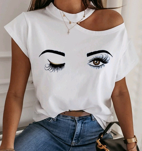 Sexy Off Shoulder Solid Color Blouse Women Shirts 2020 New Summer Short Sleeve Tops Casual Loose Halter Backless Ladies Blouses