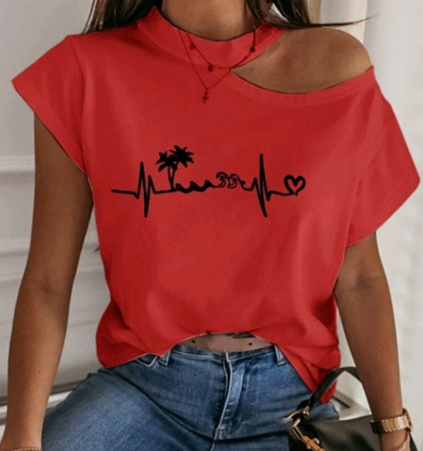 Sexy Off Shoulder Solid Color Blouse Women Shirts 2020 New Summer Short Sleeve Tops Casual Loose Halter Backless Ladies Blouses