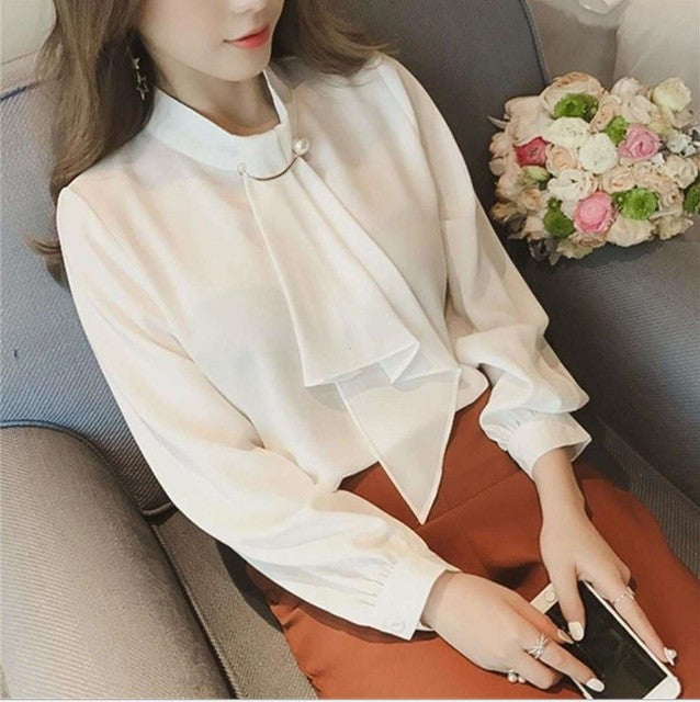 Cat Print Summer New Slim Top Vintage White Black Chiffon Shirt Women Blouses Casual Short Sleeve White Tops Blusas Mujer