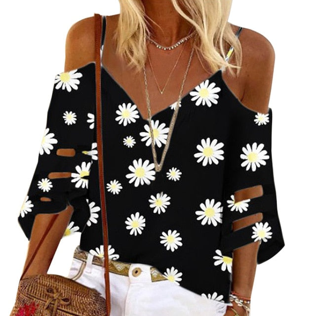 Women Vintage Floral Print Loose top 2020 Summer O-neck Petal Short Sleeve top shirt Elegant  Party long shirt dropshipping