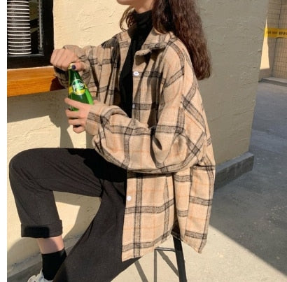 Cotton shirt tops 2020 spring autumn blouse new women's  blouse fashion long-sleeved slim wild Han Fan shirt tops