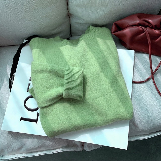 Lace Bottoming Shirt Women's 2020 Western Style Autumn and Winter Korean Sweater with Half-Collar Hollow Princess Style Top