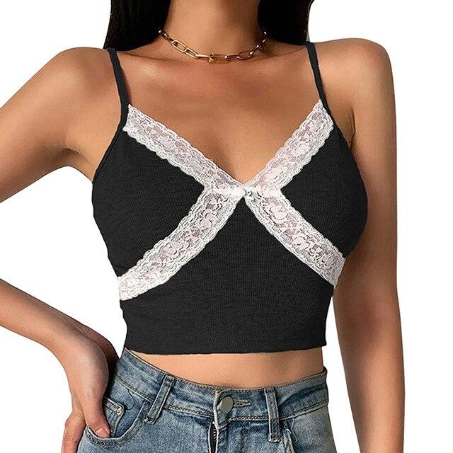 2020 Summer  Women's Crop Top Sexy V-Neck Sleeveless Blouse Shirt Women Loose Hollow Out Tops New Lady  Shoulder Plus Size Blusa