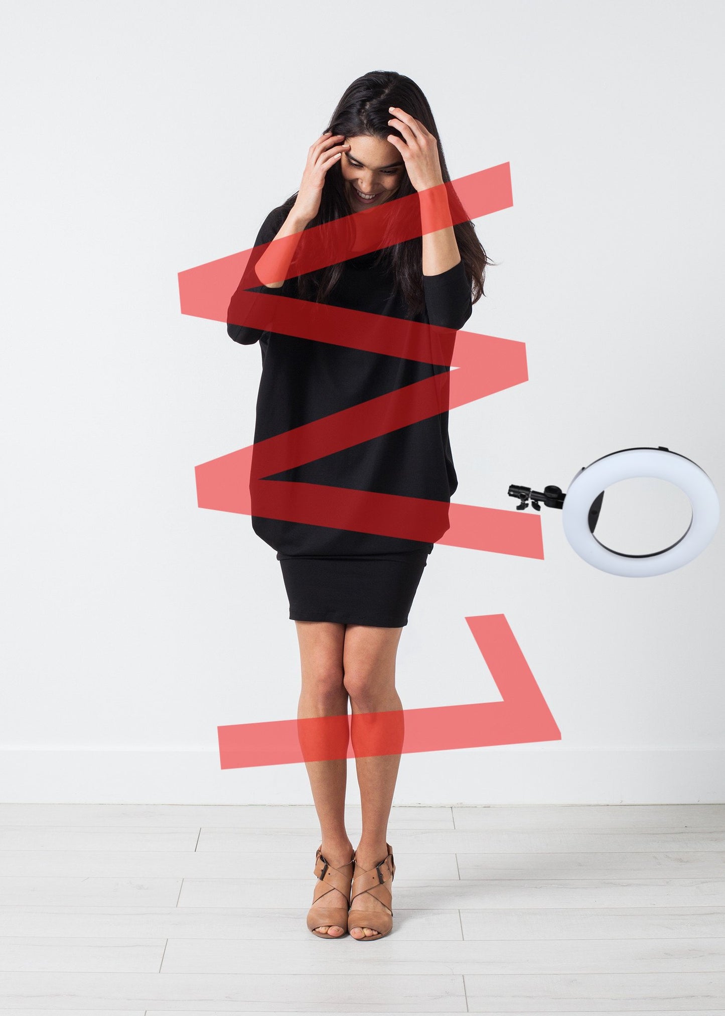 Tapered Boat Neck Dress