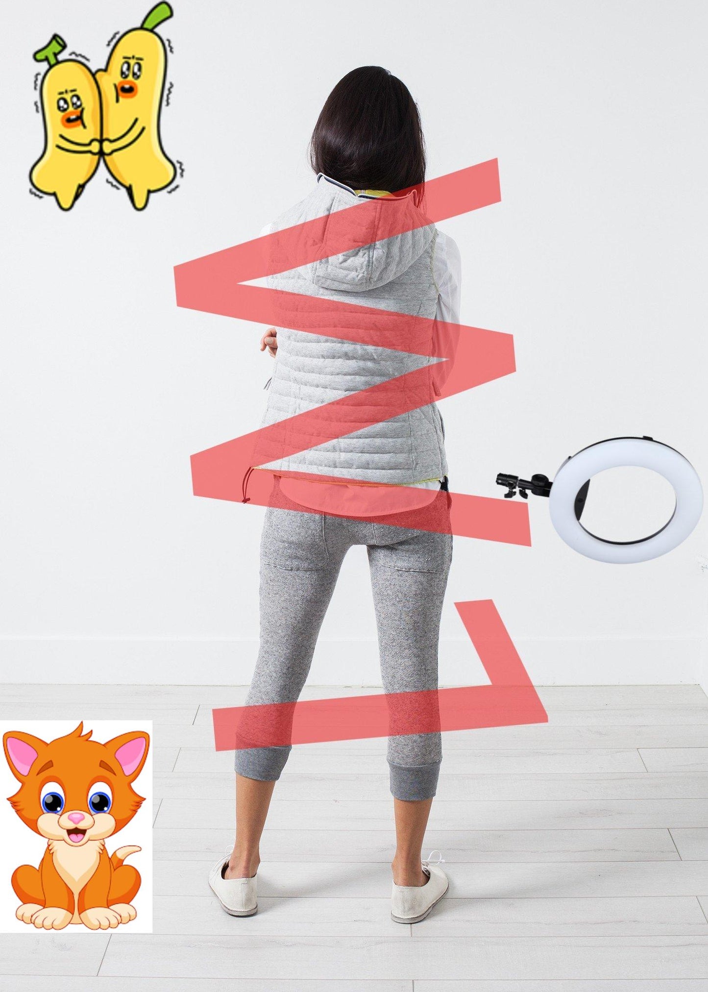 Primula Vest in Light Grey