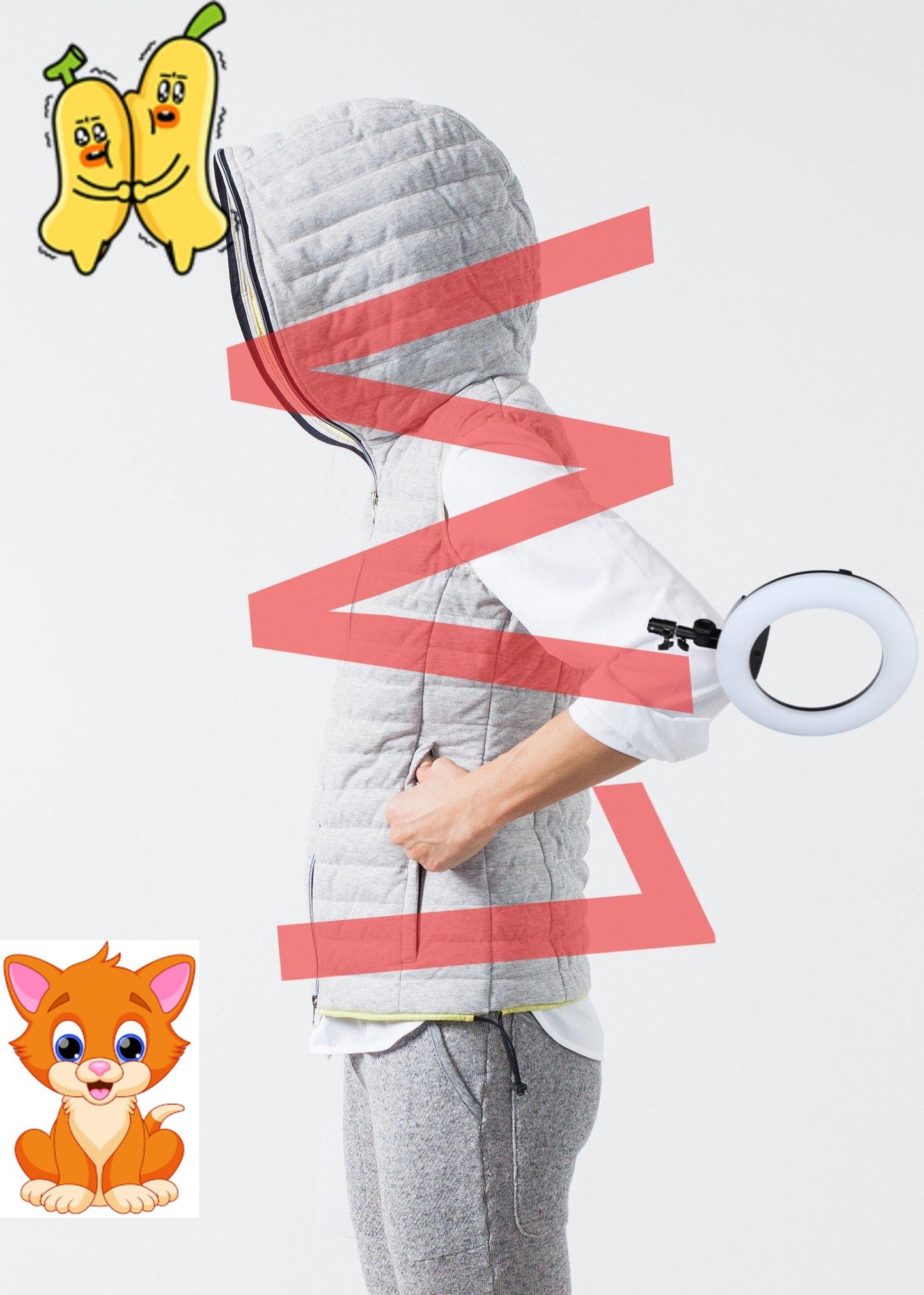 Primula Vest in Light Grey