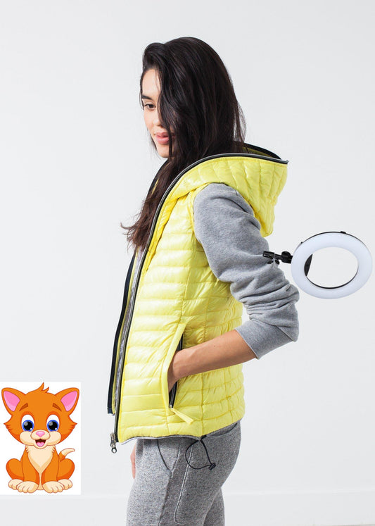 Primula Vest in Yellow