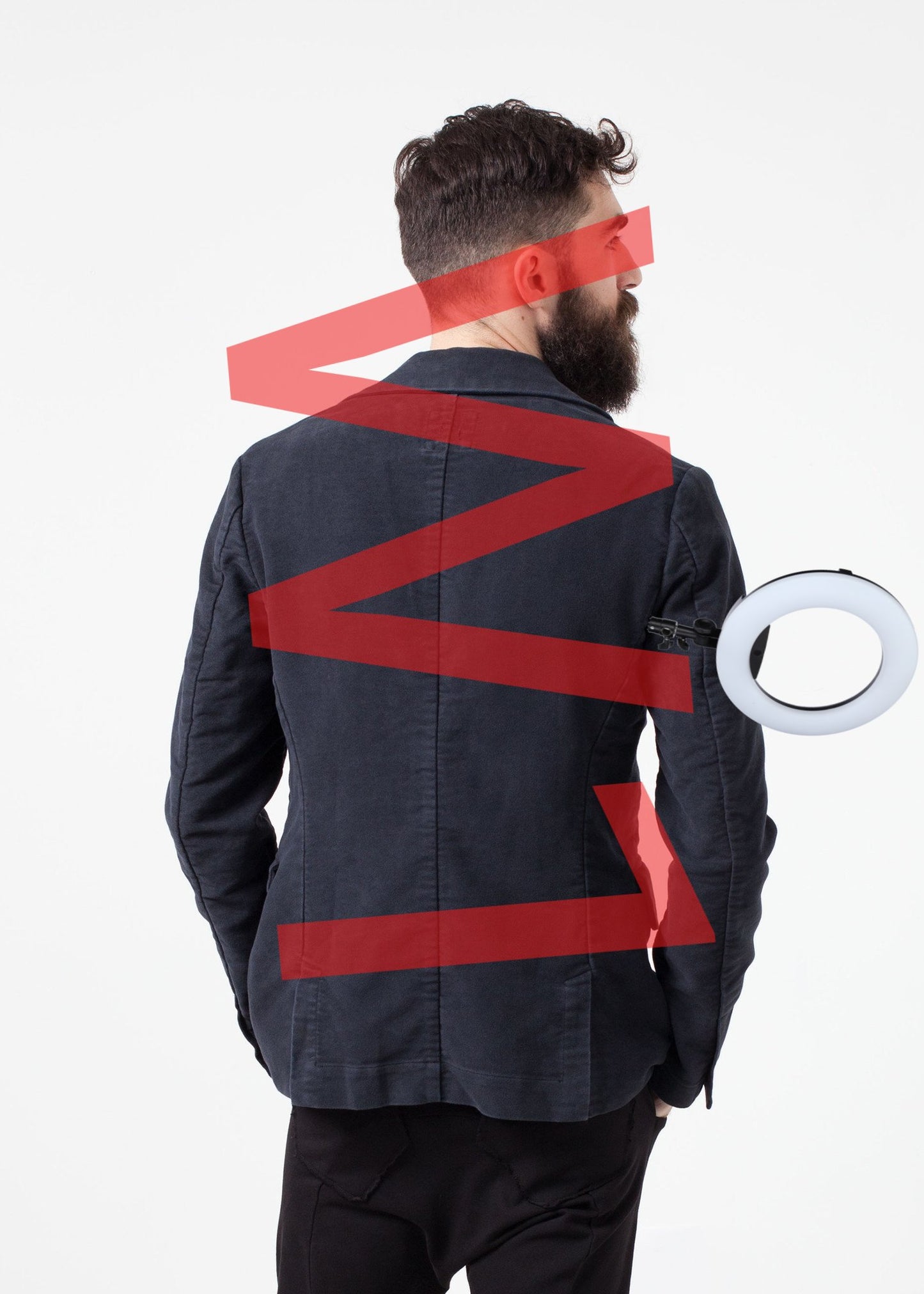 Zepo Brushed Cotton Blazer