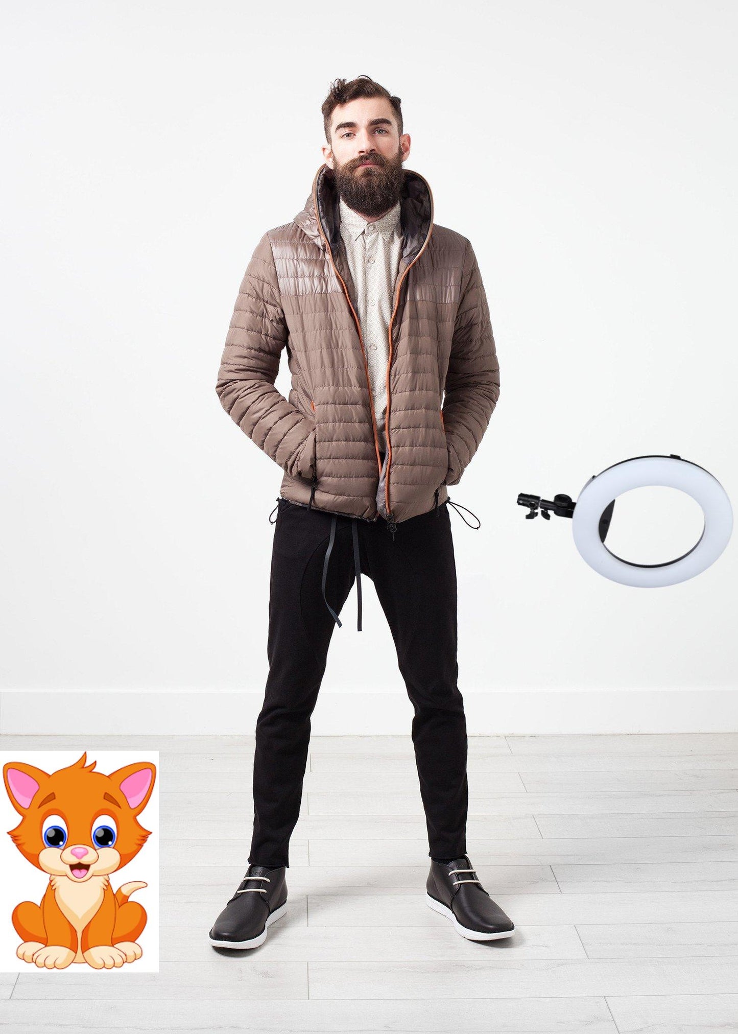 Peone Jacket in Khaki