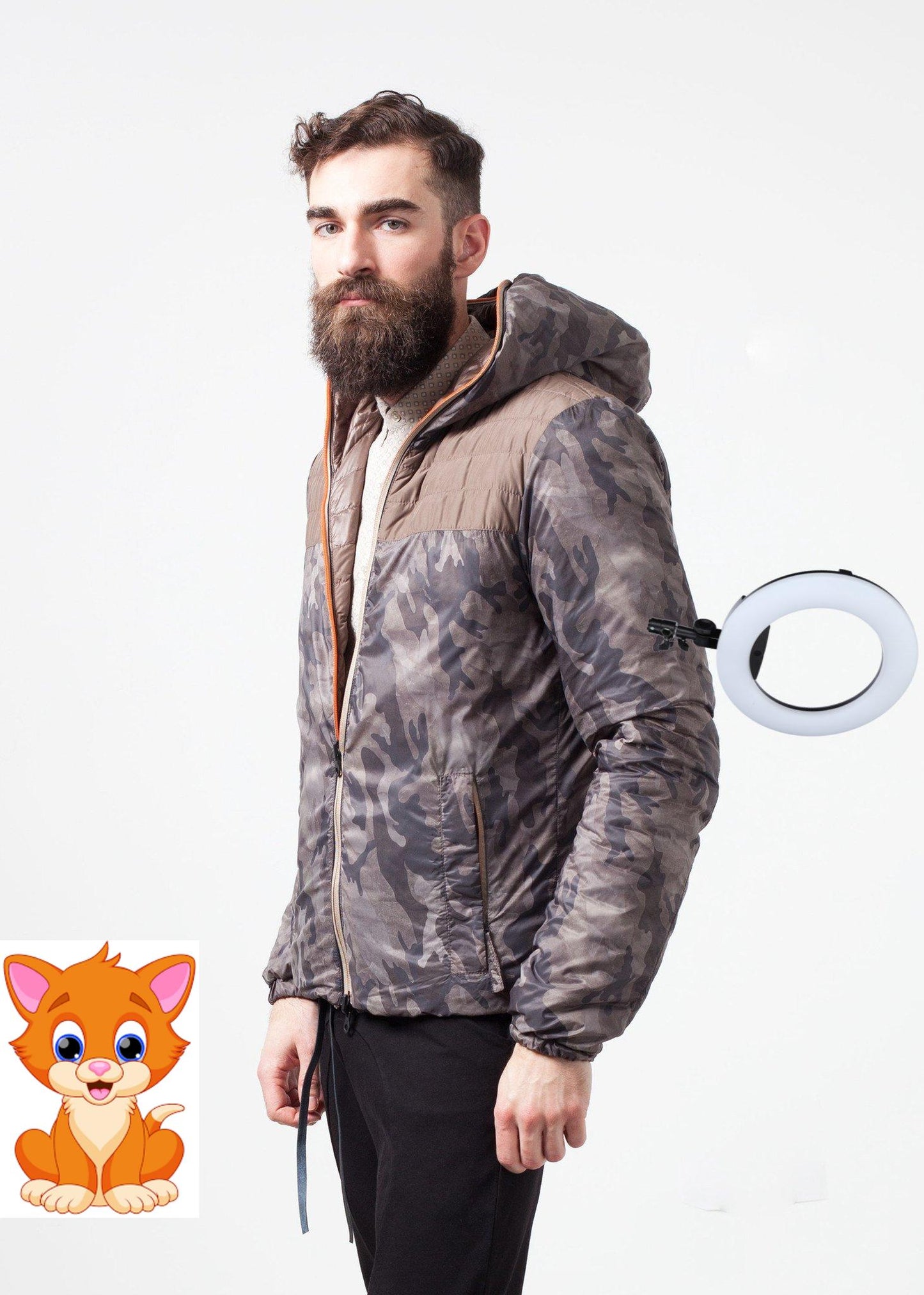 Peone Jacket in Khaki