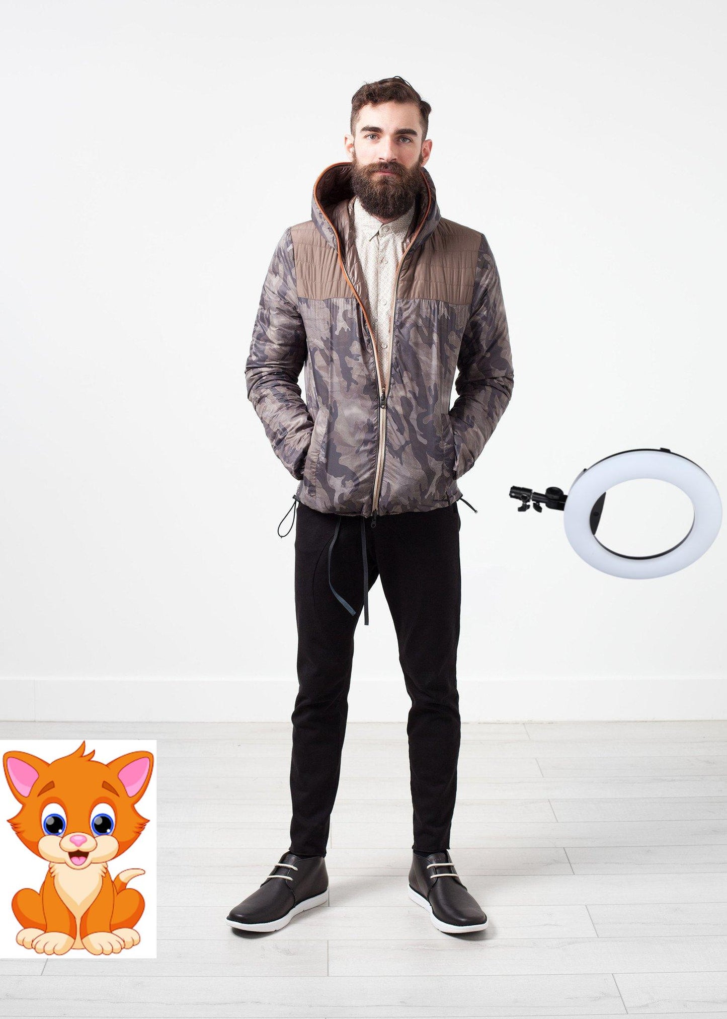 Peone Jacket in Khaki