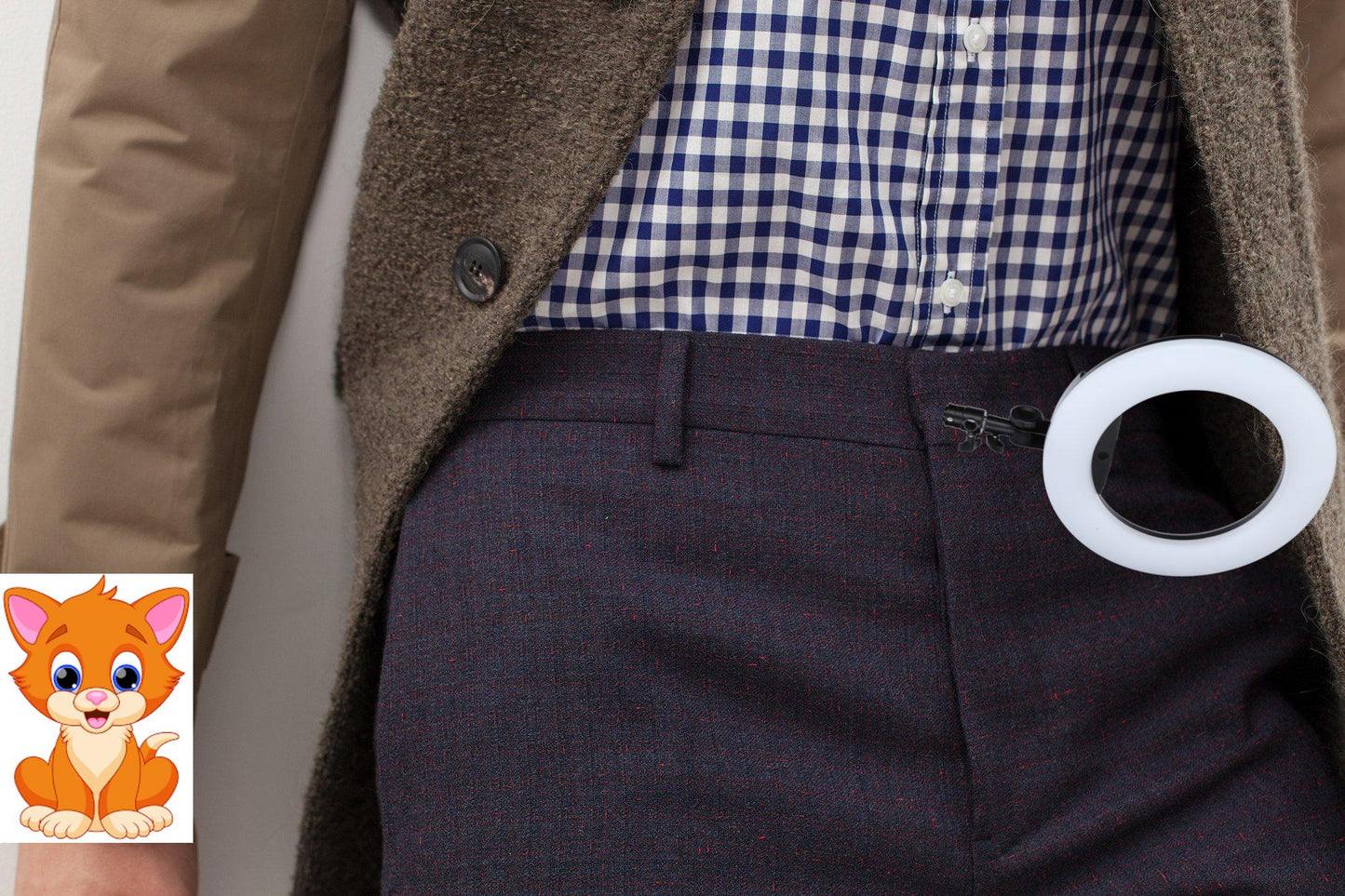 Raglan Maniche Coat in Olive