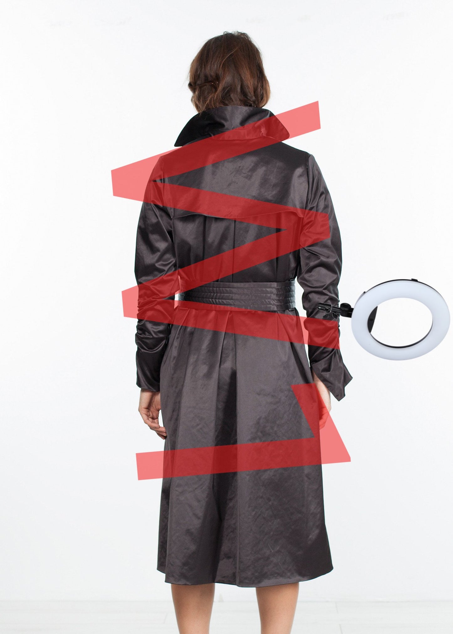 Trench Coat in Black