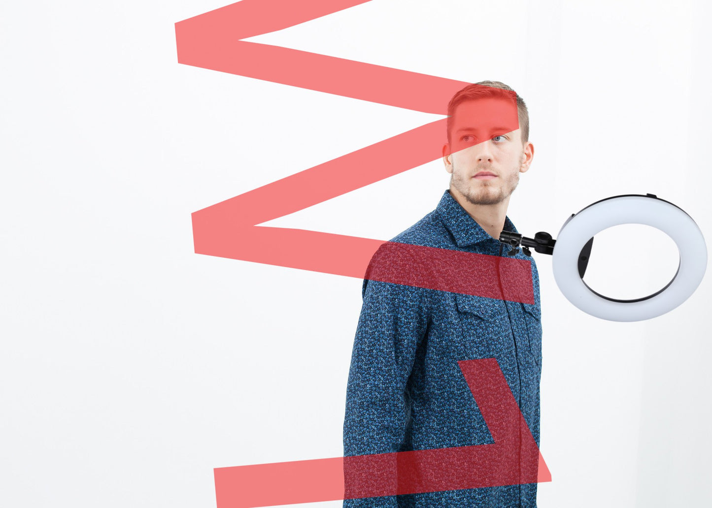 Western Arkansas Button-Up in Blue Floral