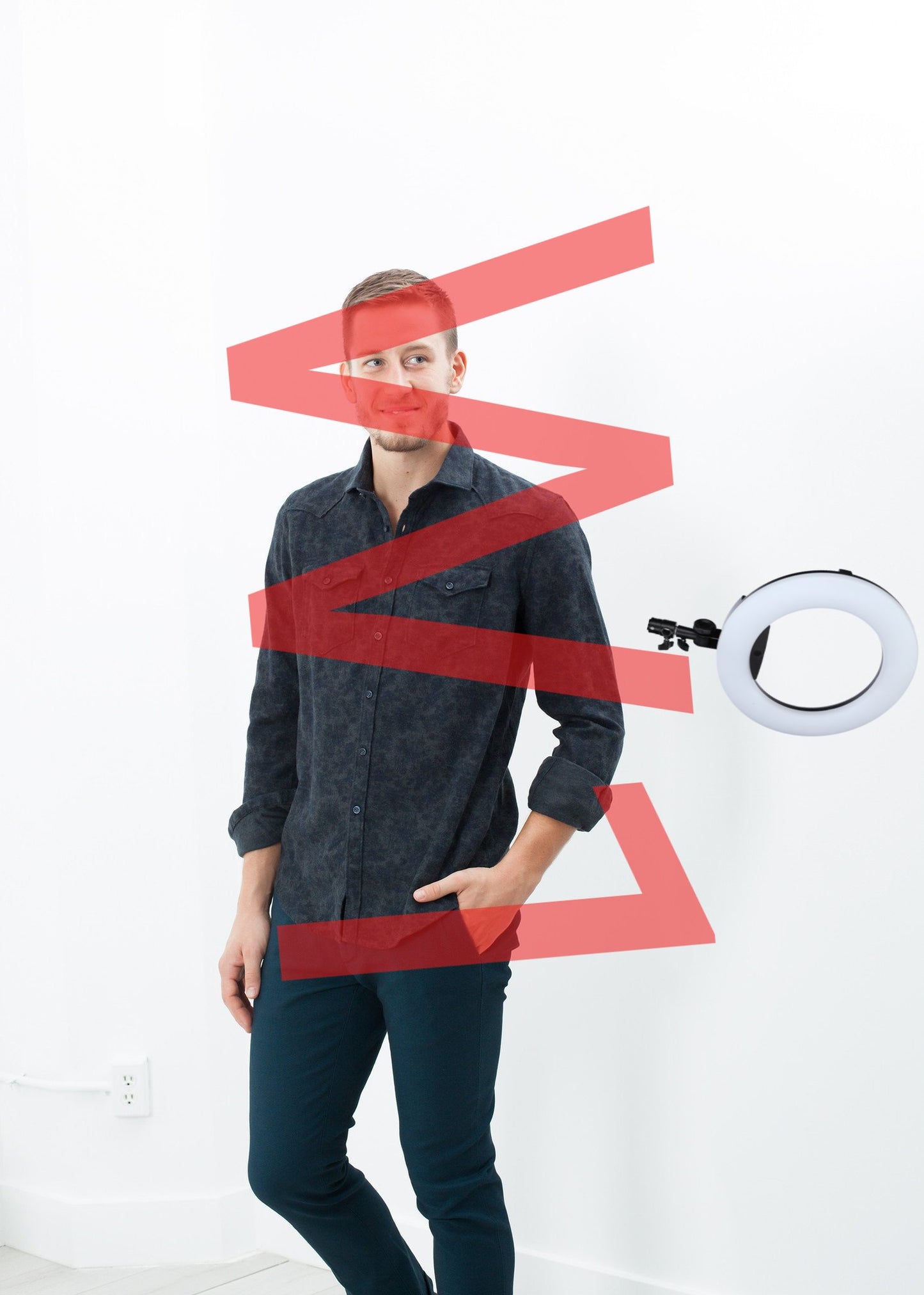 Western Arkansas Button-Up in Dark Hash Floral