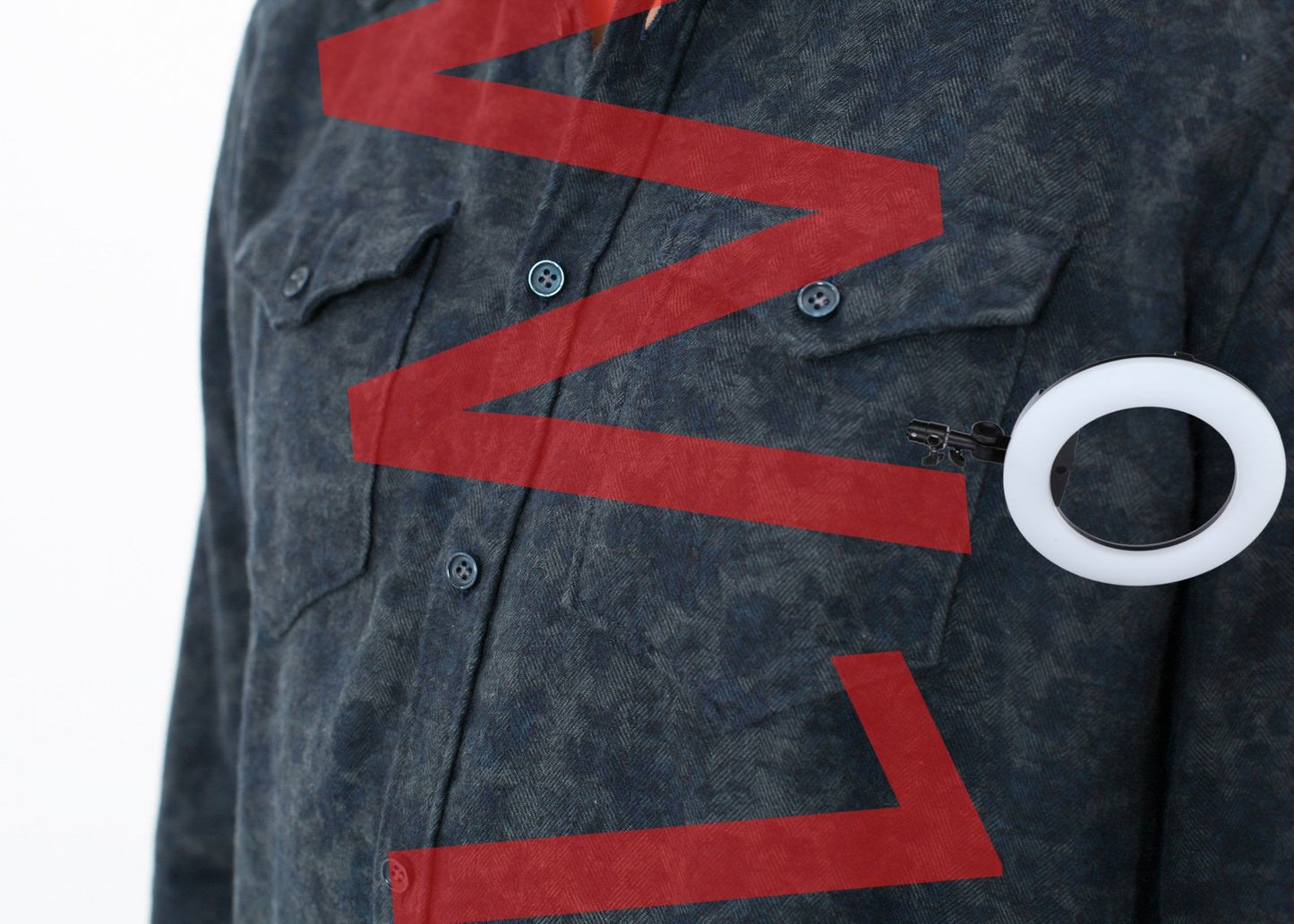 Western Arkansas Button-Up in Dark Hash Floral