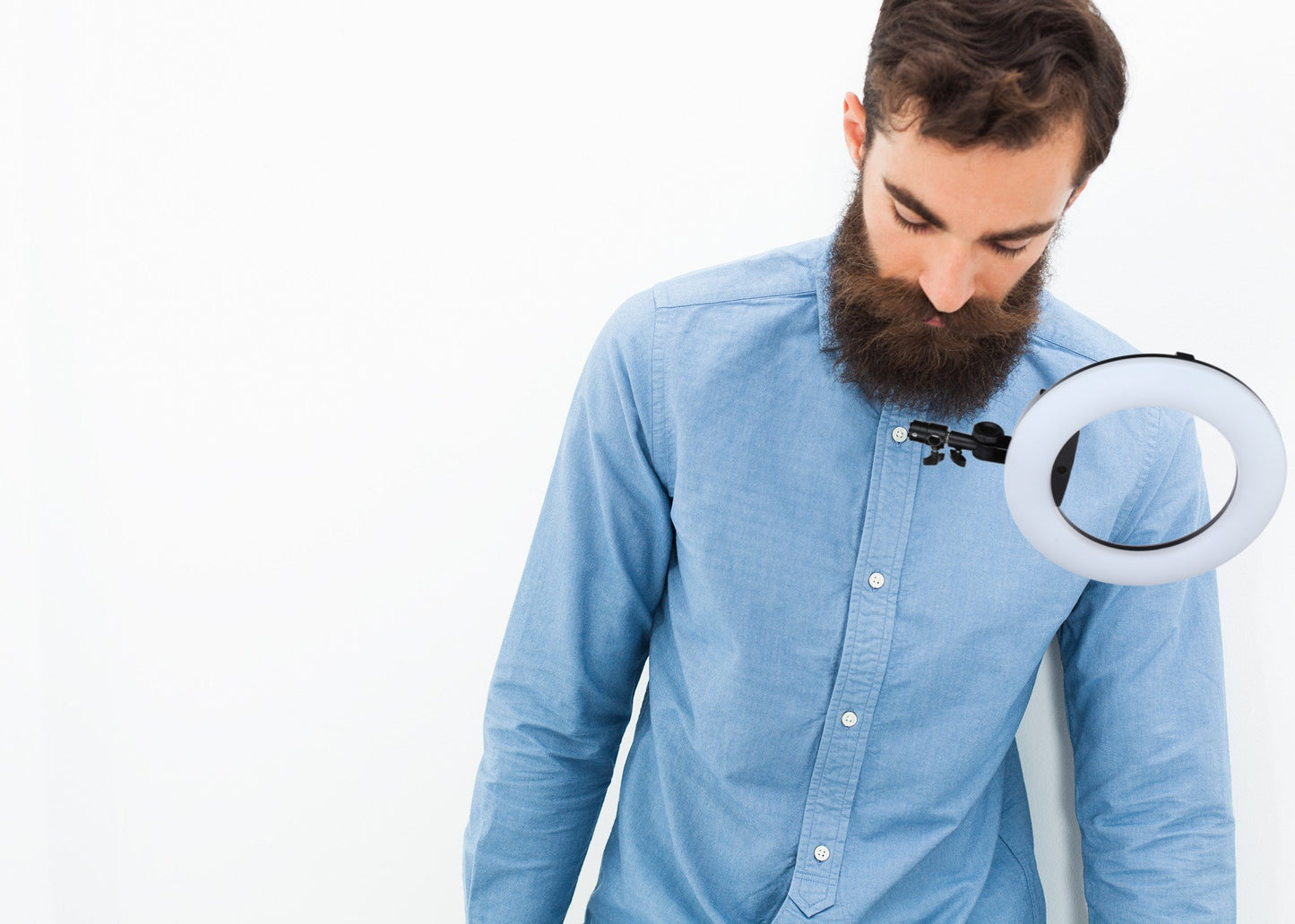 British Officer's Shirt in Sky Blue