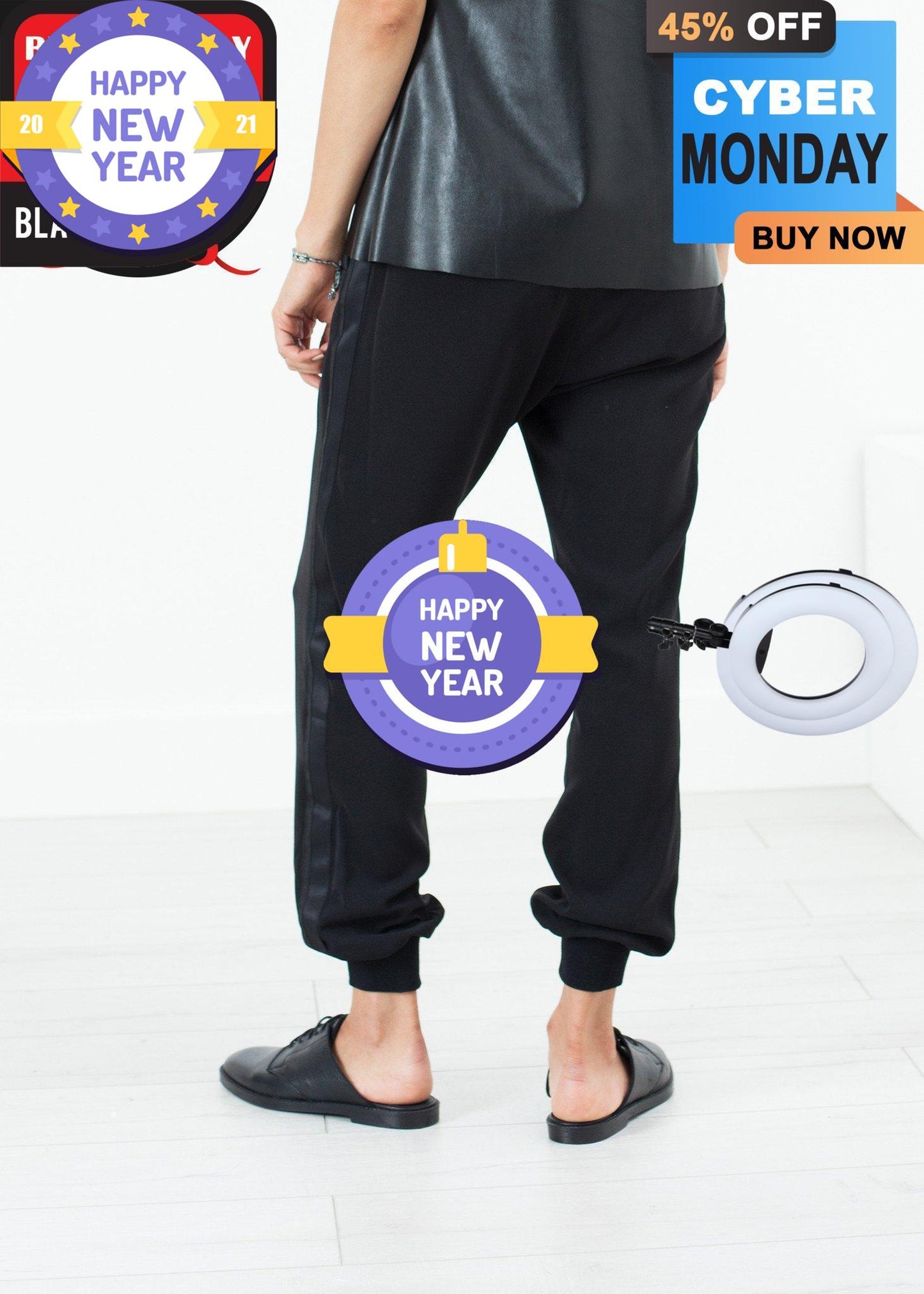 Camiliah Trouser in Black