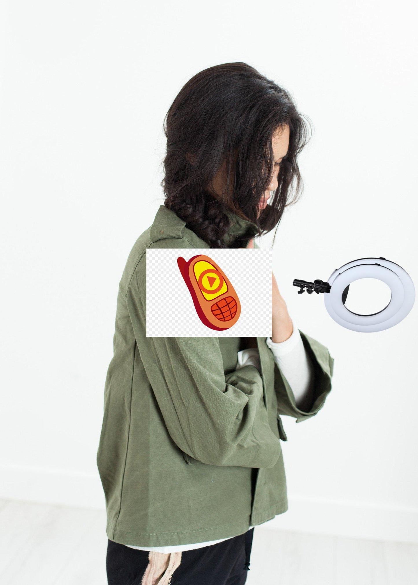 Big Army Jacket in Olive