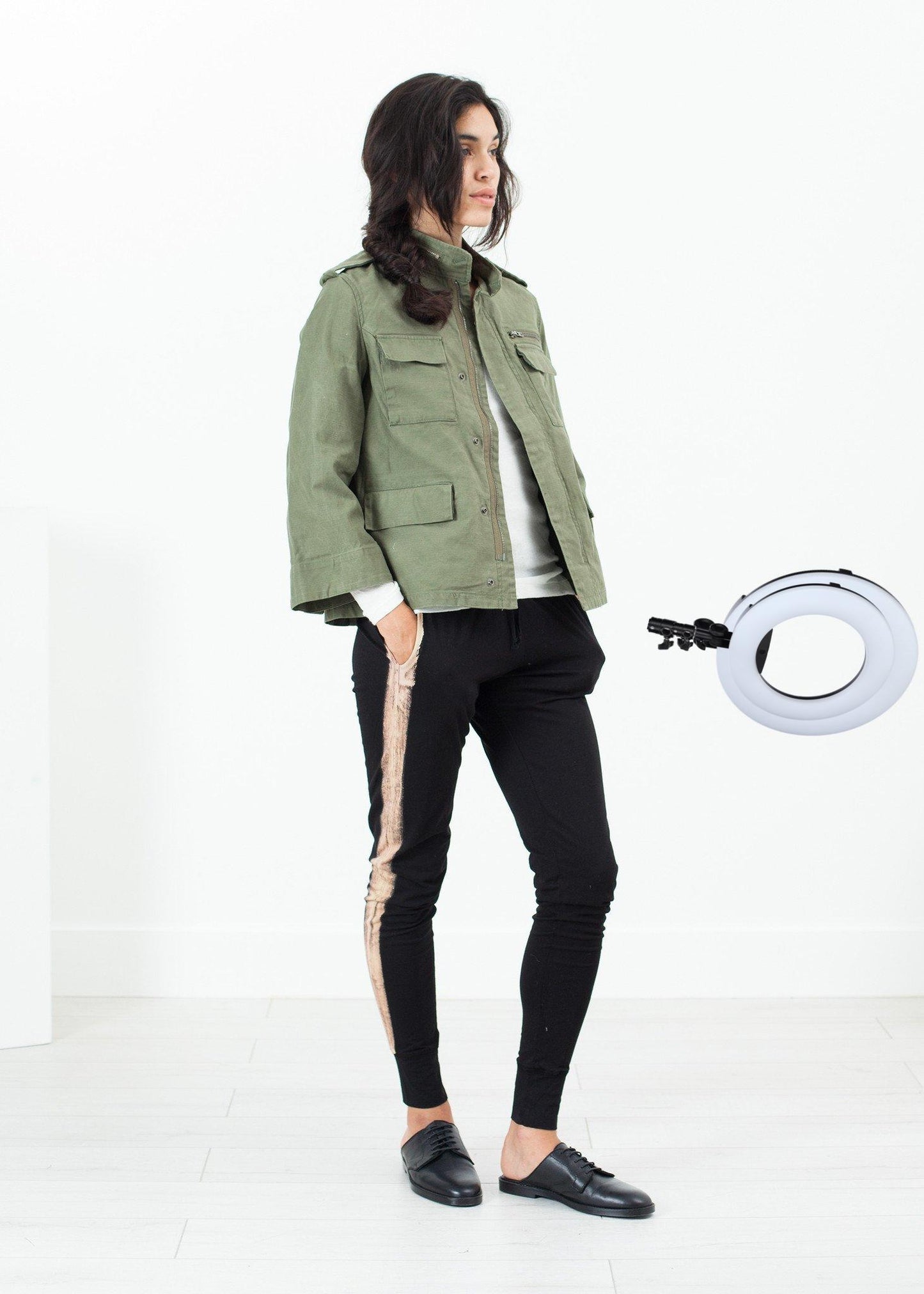 Big Army Jacket in Olive