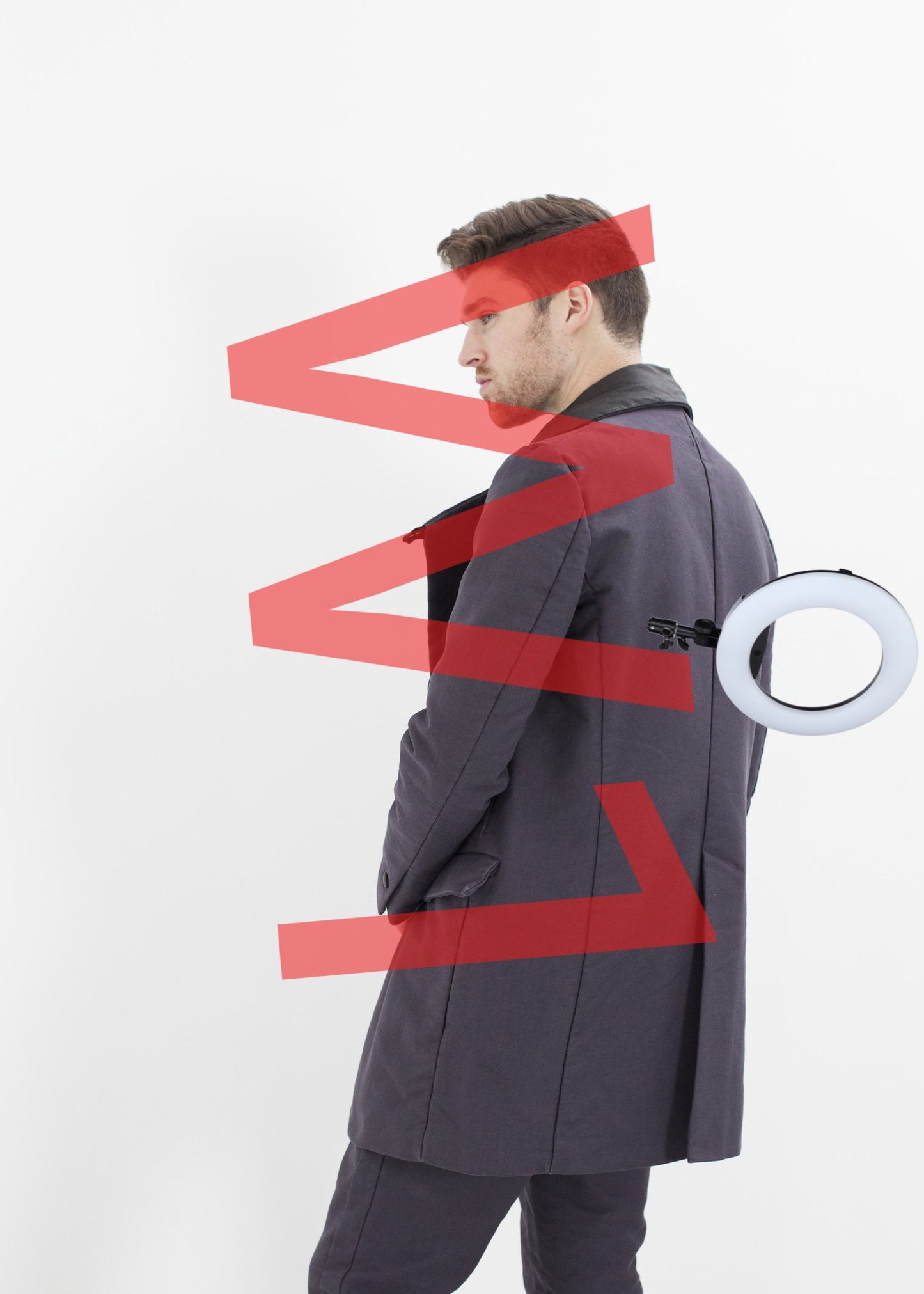 Taban Coat in Phantom