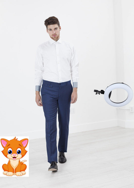 Sheridan Trouser in Blue