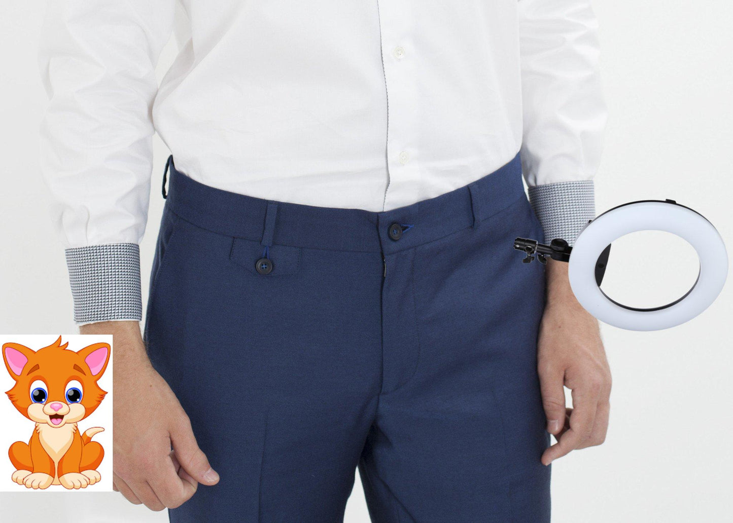 Sheridan Trouser in Blue