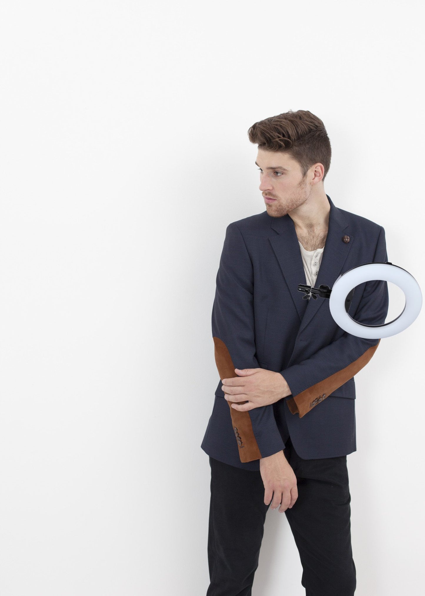 Swift Low Blazer in Navy