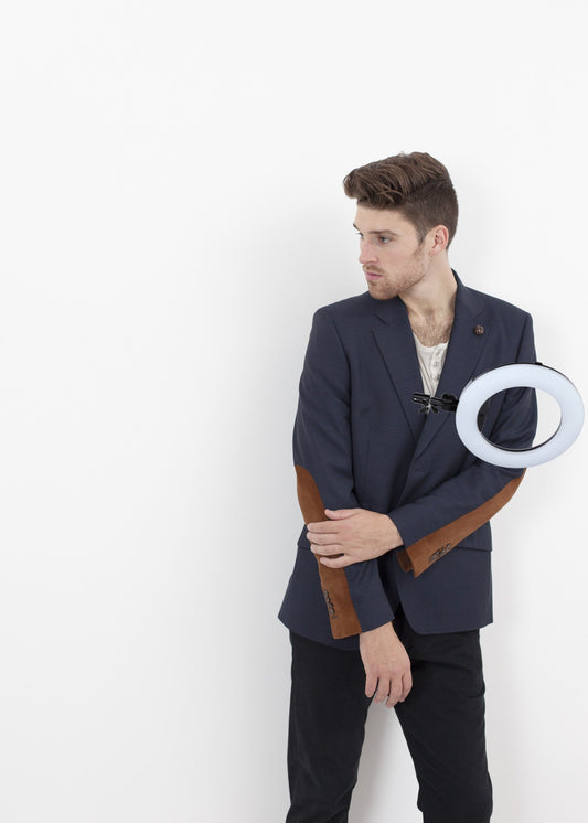 Swift Low Blazer in Navy