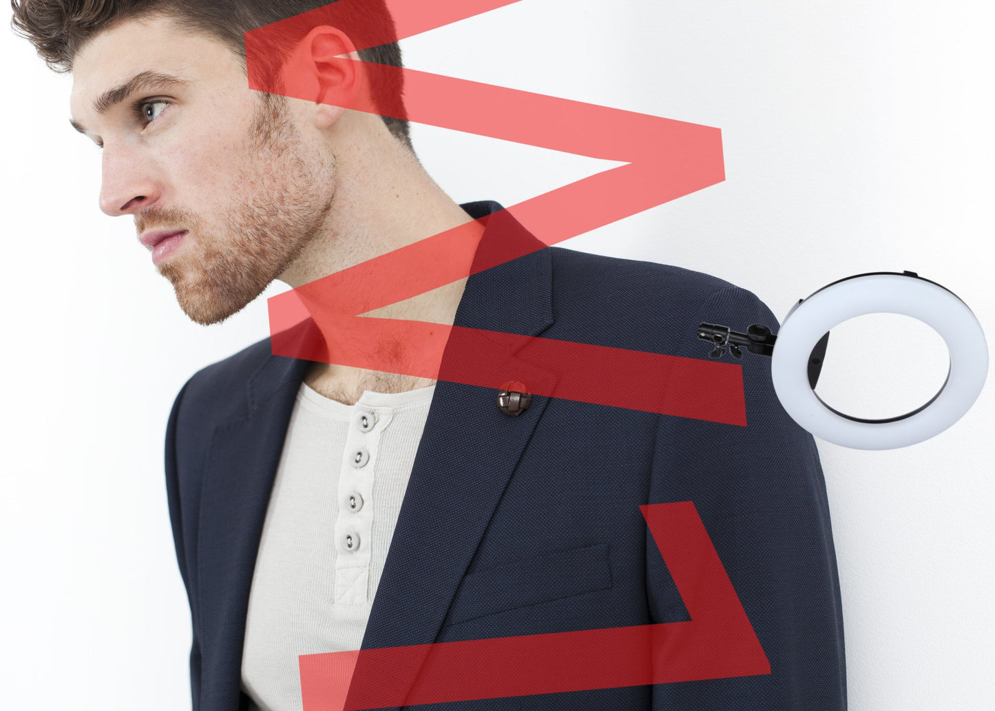 Swift Low Blazer in Navy