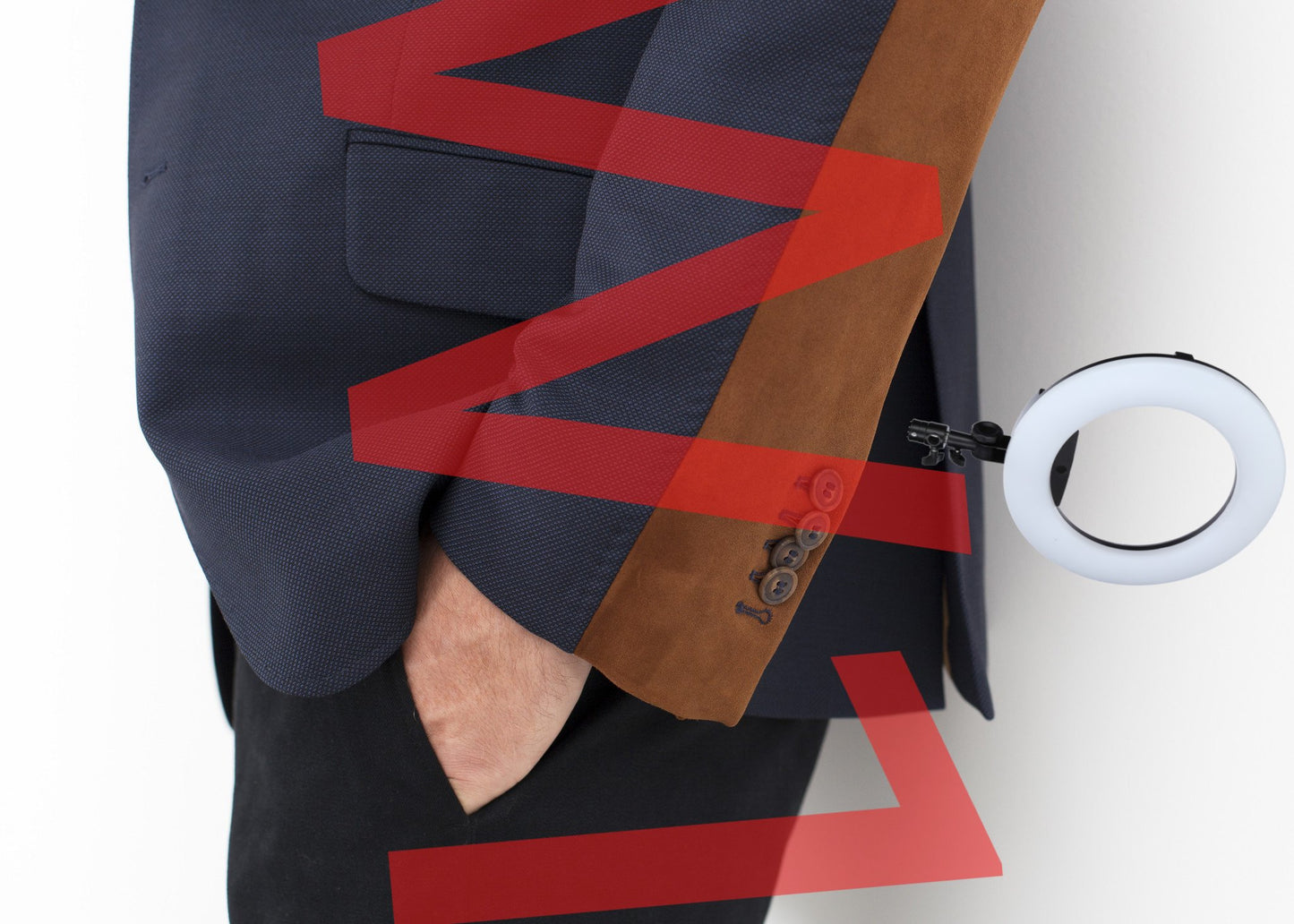 Swift Low Blazer in Navy