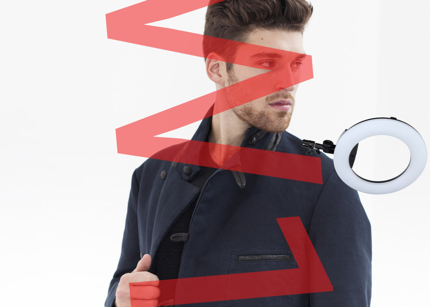 Taurin Jacket in Navy