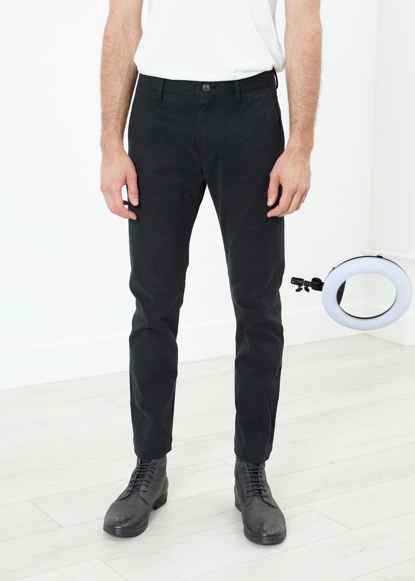 Men's Chino in Black