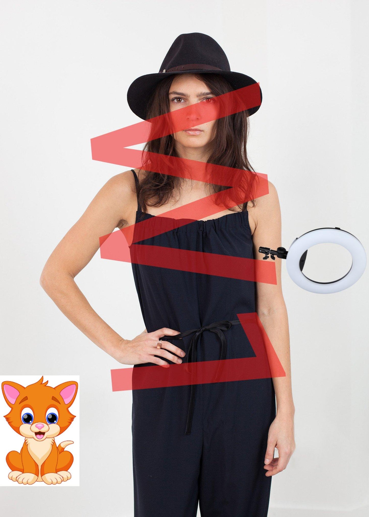 Sleeveless Jumpsuit in Navy