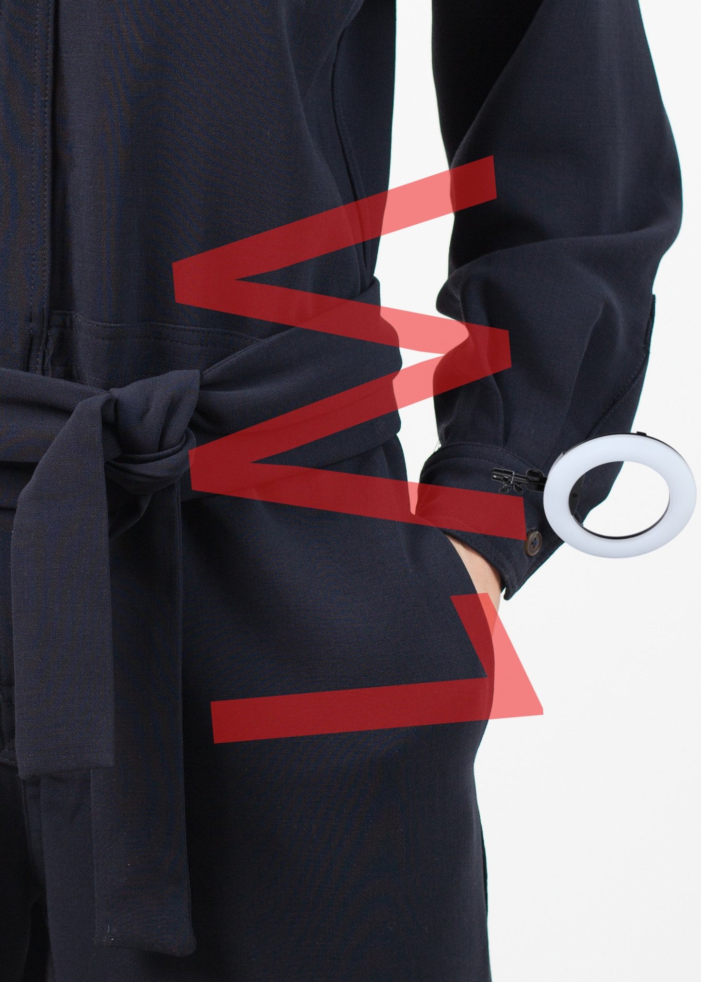 Worker Jumpsuit in Navy