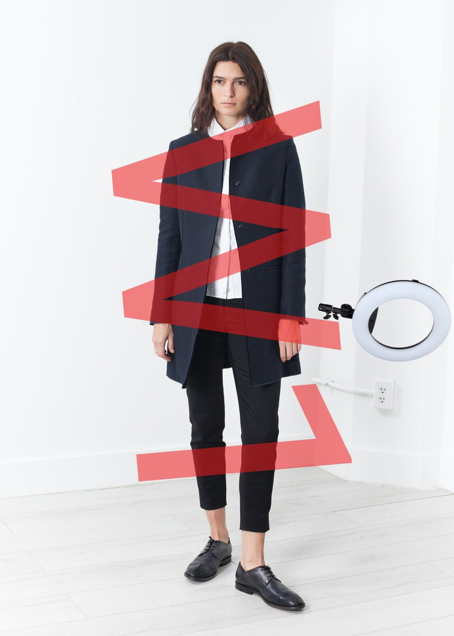 Tessuto Jacket in Navy