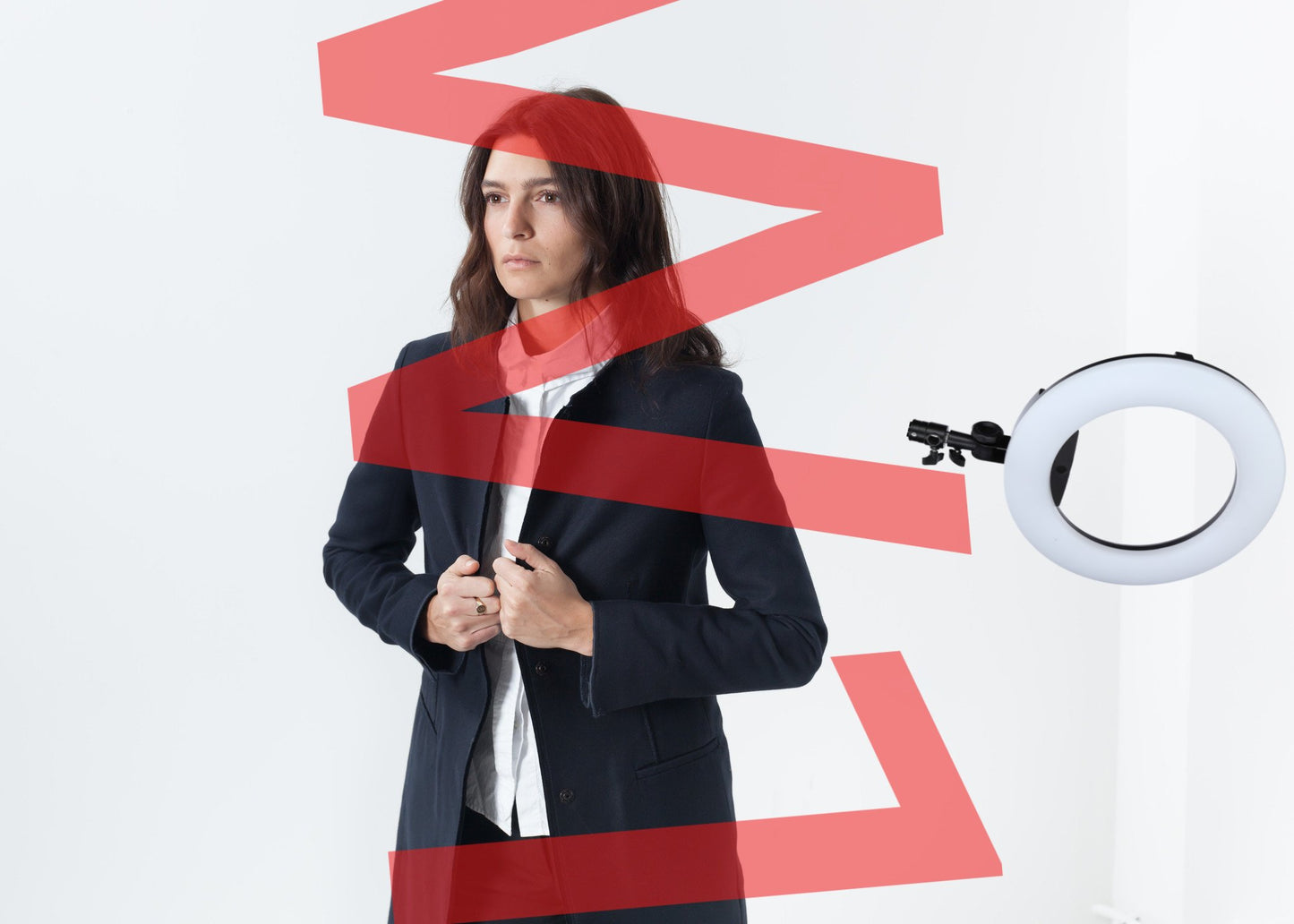 Tessuto Jacket in Navy