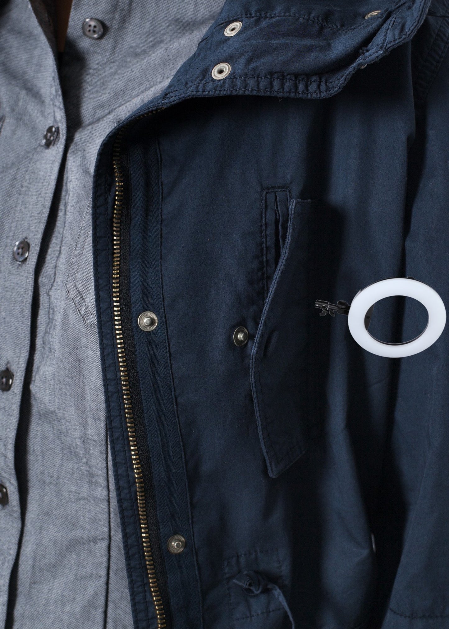 Marquee Coat in Steel