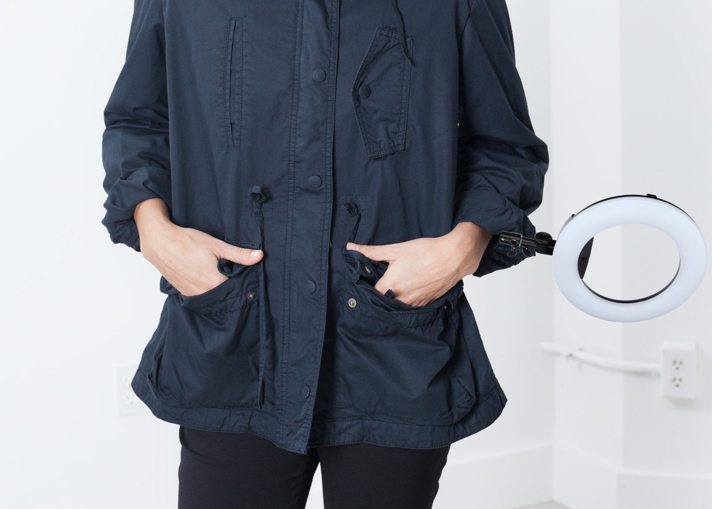 Marquee Coat in Steel