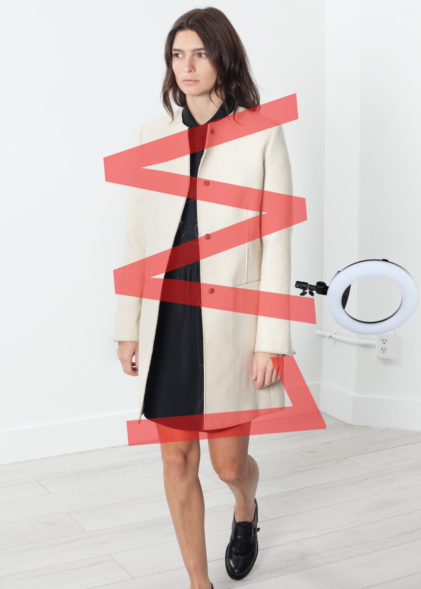 Tessuto Jacket in Cream