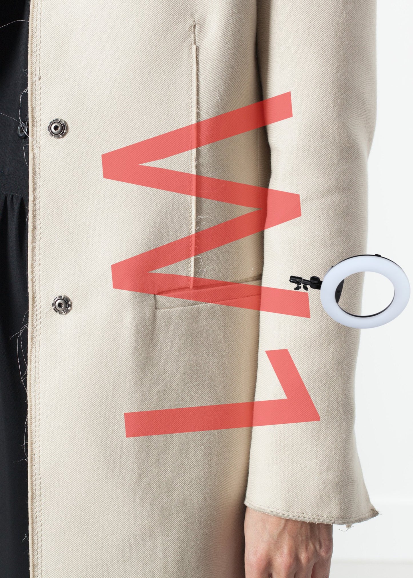 Tessuto Jacket in Cream