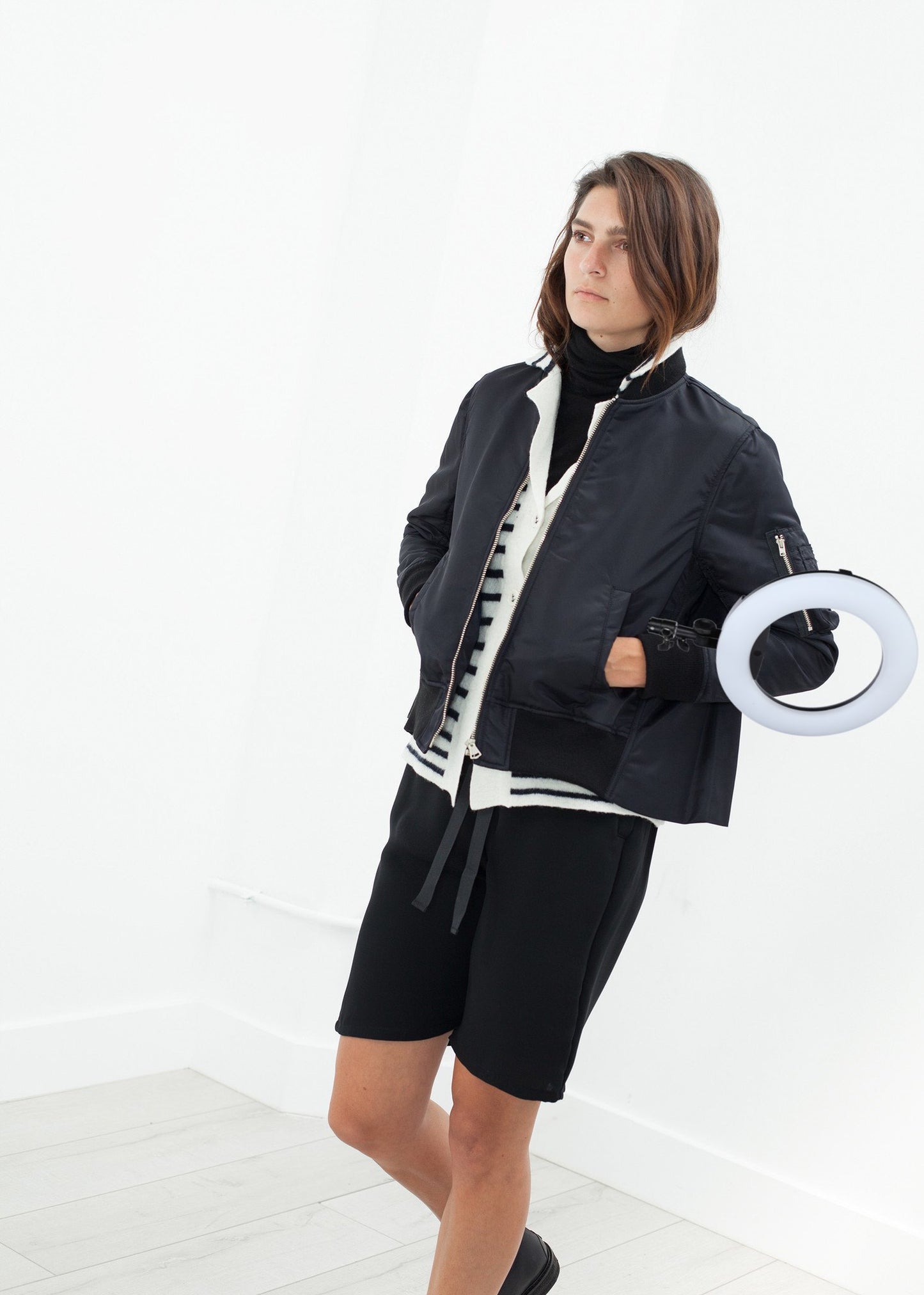 Swing Bomber in Black