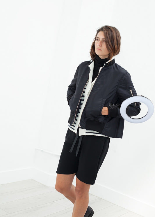 Swing Bomber in Black