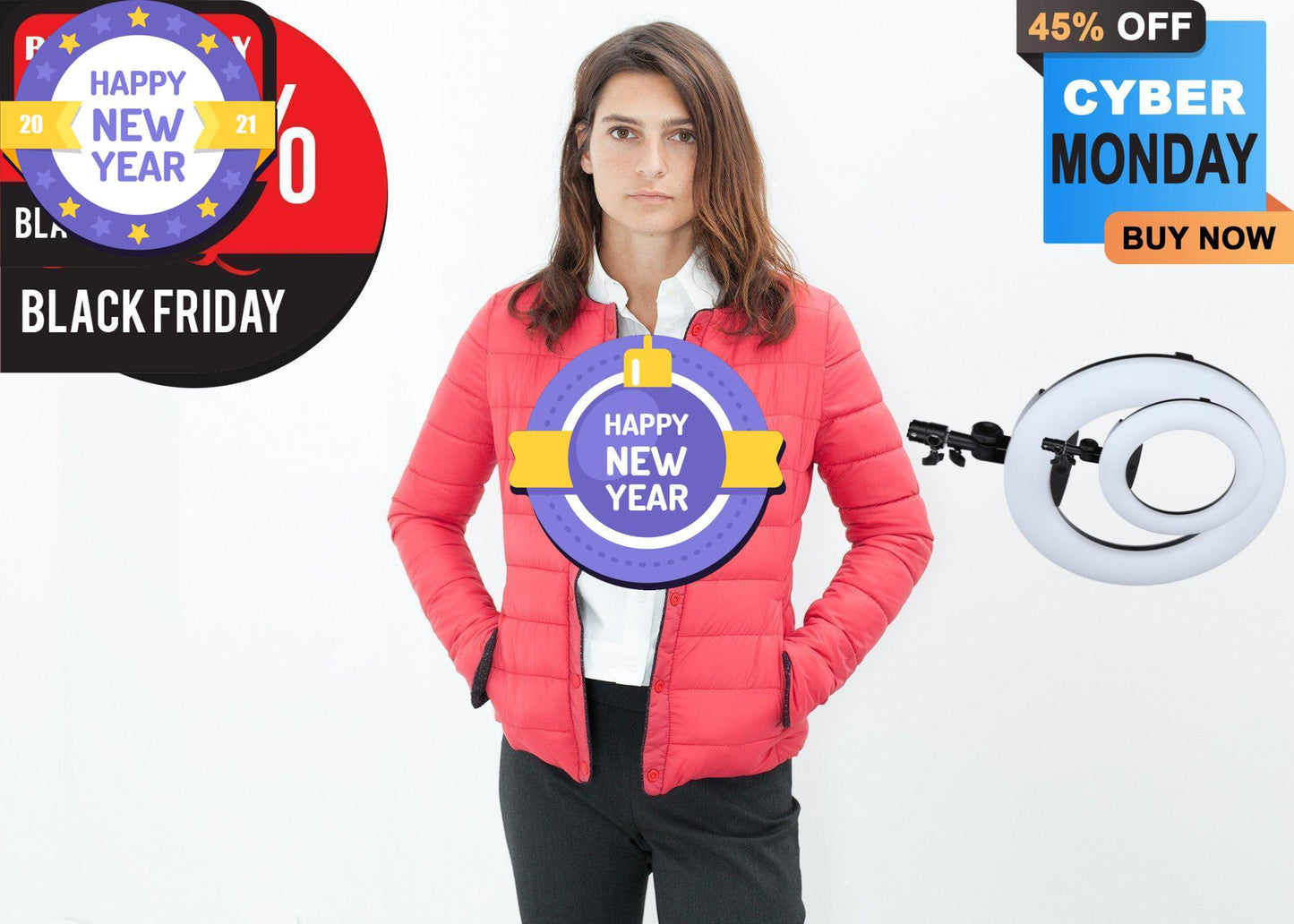 Camelia Reversible Jacket in Black/Red