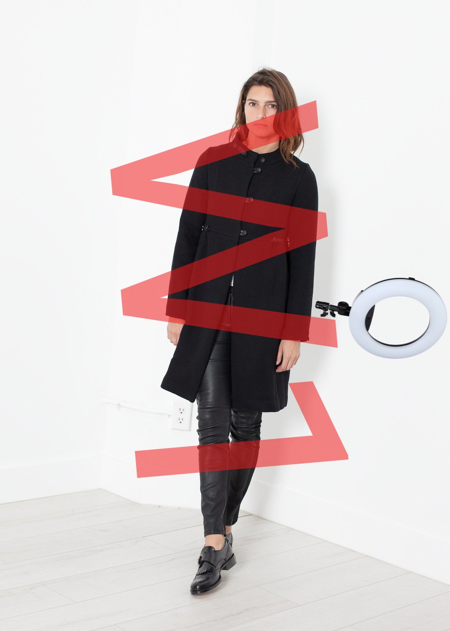 Zoulou Coat in Black