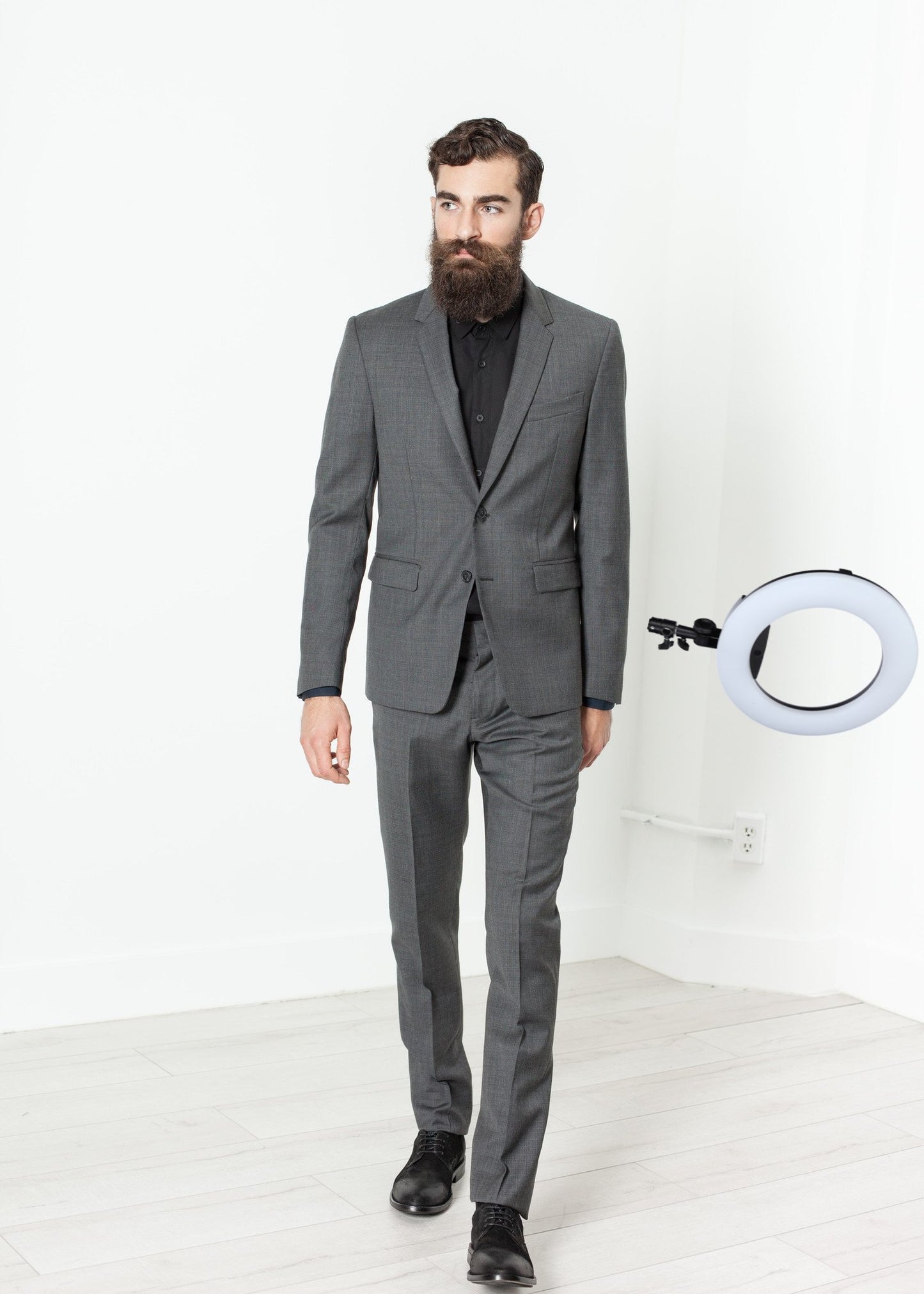 Men's Completo Suit in Grey