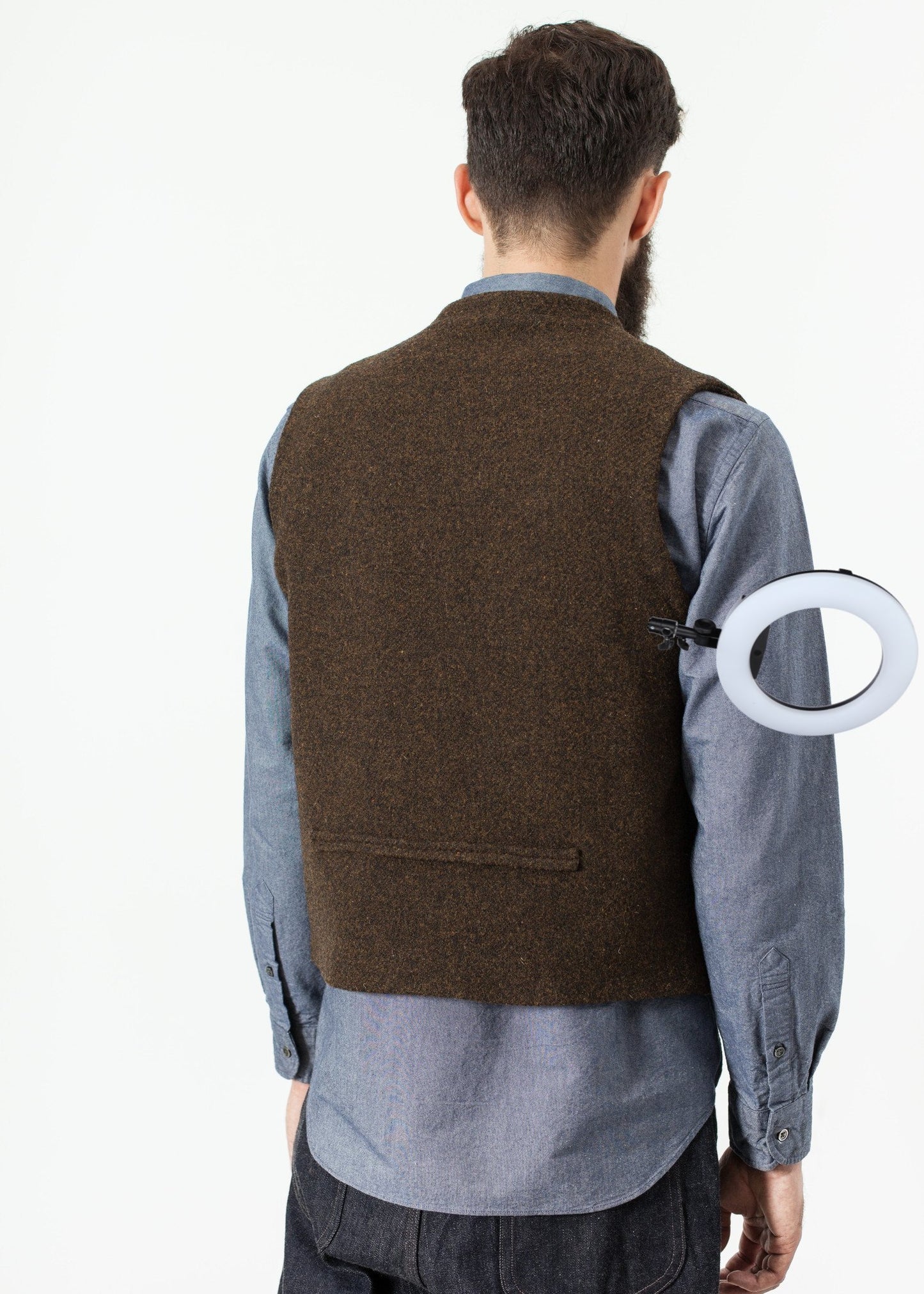 Kobe Vest in Brown