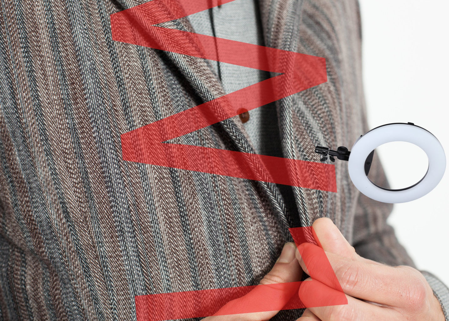 Watercolor Sport Jacket in Brown/Blue