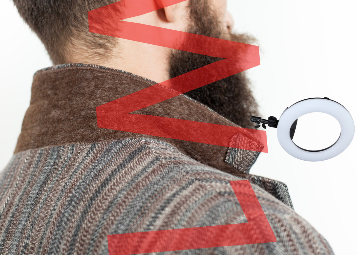 Watercolor Sport Jacket in Brown/Blue